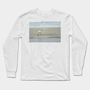 Snowy Egret Long Sleeve T-Shirt